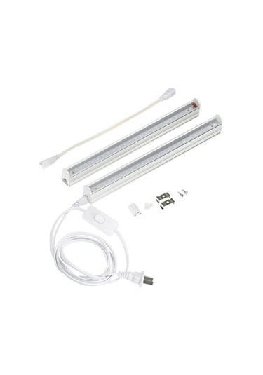 Besthome1 2 Adet 5w T5 Bitki Büyüme Led Şeridi, Beyaz, Aydınlatma Ürünleri, Bahçe Işıkları