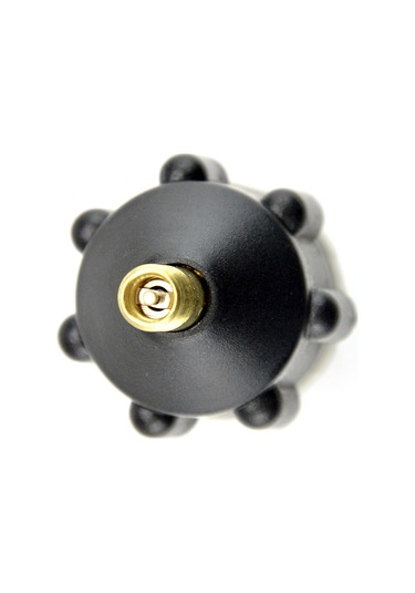 Hombey Sup Kayak Inflatable Boat Valf Adaptörü - Kaliteli Bakır+lastik, Hızlı Şişirme, Evrensel Uyum, Siyah-gri