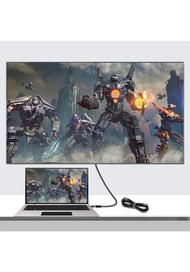 Kilifone - Type-c To Type-c Usb4 Pd Data Kablosu 240w 40gbps 8k 60hz Qg01 0.5 Metre - Siyah - T27141 Siyah