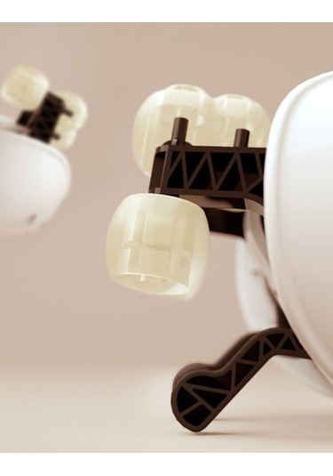 Lichen Shiatsu Sırt Ve Boyun Masaj Aleti, Sırt Masaj Aleti, Beyaz