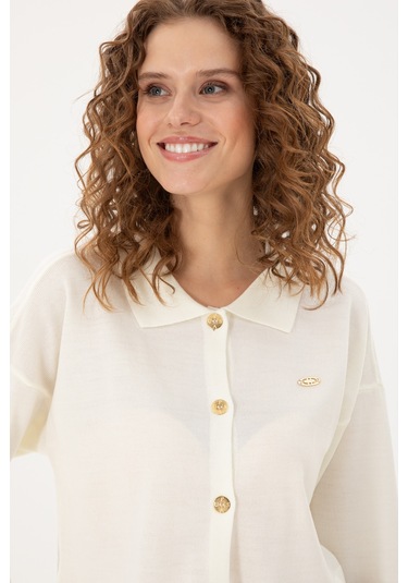 U.s. Polo Assn. Kadın Kum Hırka Triko 50297152-vr085 Kum