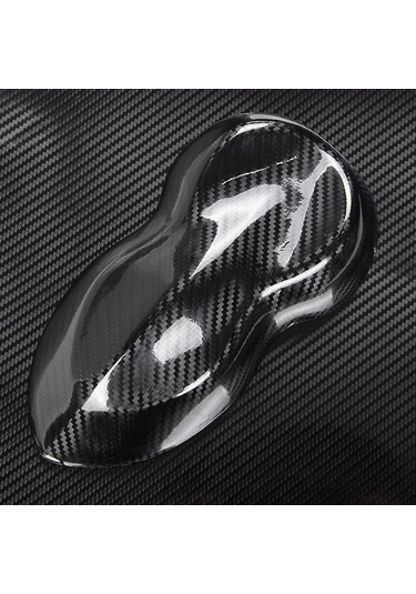 Monyee 5d Karbon Fiber Araba Filmi, 50x200cm Siyah Pvc, Araba Gövde Dekorasyonu Ve Koruması, Telefon Bilgisayar Uygulanabilir