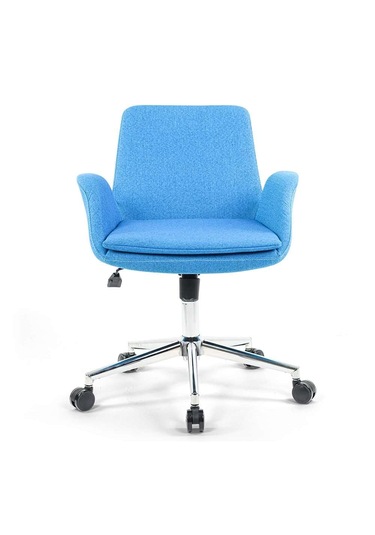 Kaya Ofis Mobilya Carrer Çalışma Koltuğu Ofis Sandalyesi Mavi