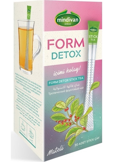 Mindivan Form Detox Stick Bitki Çayı 20'li