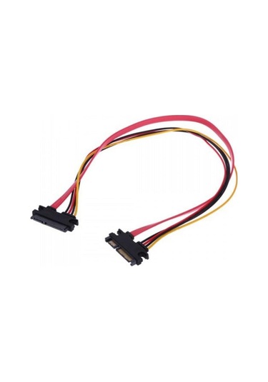 1 metre 7 pin 15 pin erkek dişi sata uzatma kablo 22 pin sata uzatma kablo