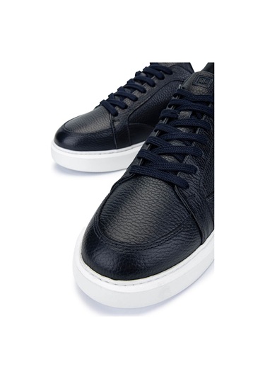 Tamer Tanca Erkek Hakiki Deri Lacivert Sneakers & Spor Ayakkabı 04 3522 Erk Ayk Sk24-25 Lacı Fltr Lacivert
