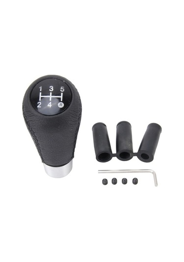 Tongxida Universal 5-speed Manual Gear Knob, Black Evrensel 5 Vitesli Manuel Vites Topuzu Çubuk Kafa Tüm Araba İçin Uygun Siyah