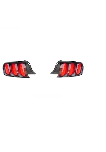 Arka Stop Takımı Kırmızı-usa Mustang 2018-