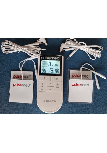 Pulsemed Ktr 2650 Tens Ems Masaj Cihazı Şarjlı ve Pilli Beyaz