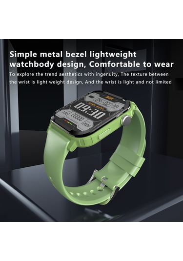 Singree 1.85" Ekran Ip67 Bluetooth 5.0 Akıllı Spor Saati