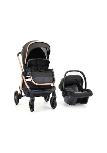 Duux Pro Max Travel Sistem Bebek Arabası Black-10400