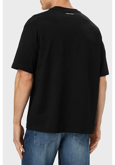Calvin Klein Erkek T Shirt Lv04re827g Ub1 Siyah