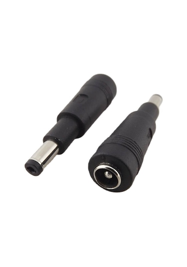 Generic 2 Adet 5.5 x 2.1MM Dişi 4.8 x 1.7MM Bullet Erkek Dc Güç Konektörü Adaptörü Hp Compaq