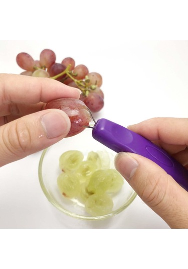 Suntek Üzüm Soyucu Kabuğu Çıkarma Aleti Kullanışlı Meyve Menekşe Diğer
