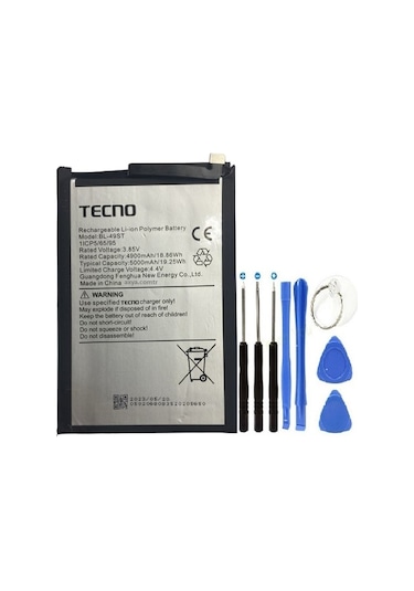 Tecno Spark 10 Pro/spark 10 Nfc Pil Batarya Ve Tamir Set Bl-49st