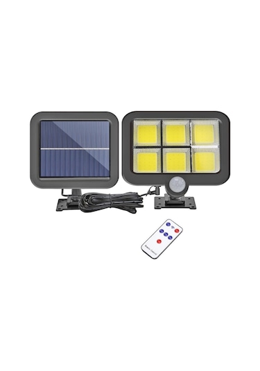 Güneş Enerjili Hareket Sensörlü Bahçe Garaj Ev Aydınlatma Lambası (548548105) Diğer