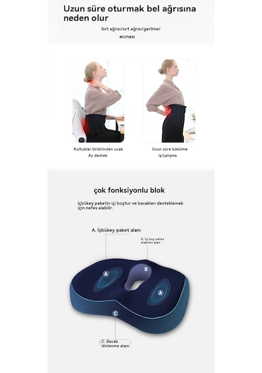 Nefes Alabilen Pamuklu Koltuk Minderi Ofis Koltuğu Minderi Pembe