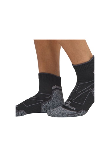 Jack Wolfskın Jack Wolfskin Vojo Light Sock Low C Unisex Siyah Çorap 6000 Siyah