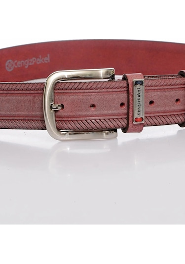 Cengiz Pakel Erkek Kemer Cpkmr9208 Bordo