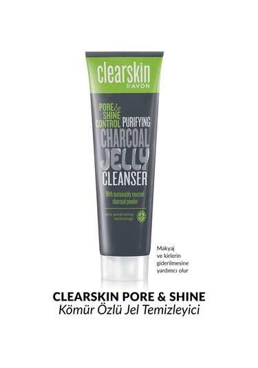 Avon Clearskin Pore Shine Gözenek ve Parlaklık Kontrolü İçin Jel Temizleyici 100 ML