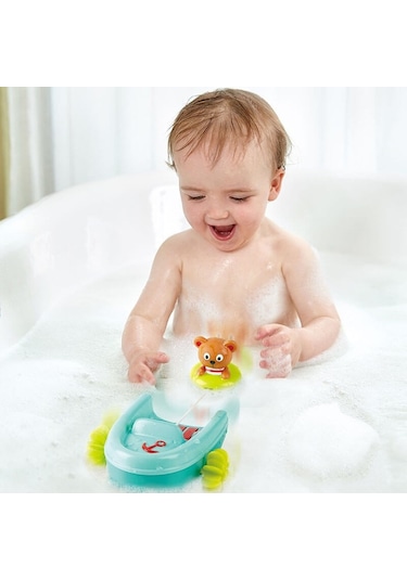 Hape Çek-bırak Tekne Ve Ayıcık - Banyo Oyuncağı