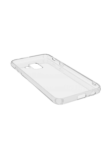 Samsung Uyumlu Galaxy A6 2018 Kılıf Zore Süper Silikon Kapak Renksiz