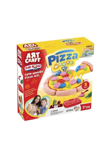 Oyun Hamuru 150gr - Pizzaseti Çok Renkli