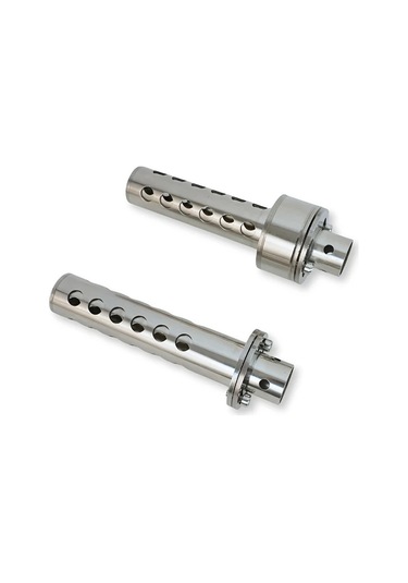 Hightower 1 Adet 48mm Evrensel Motor Egzoz Boru Aksesuarları Modifikasyon Parçaları