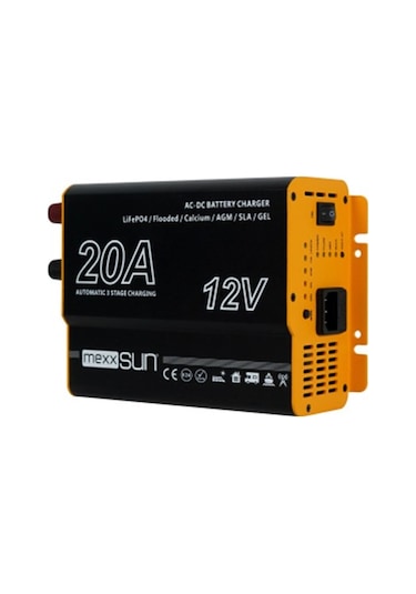 Mexxsun Ac/dc Akü Şarj Cihazı 12v 20a
