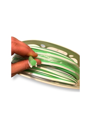 Ikinci Nesil Yeşil Difüzör 5 Metre 6mm Neon Led Silikon Şerit Kapağı Led Şerit İçermez