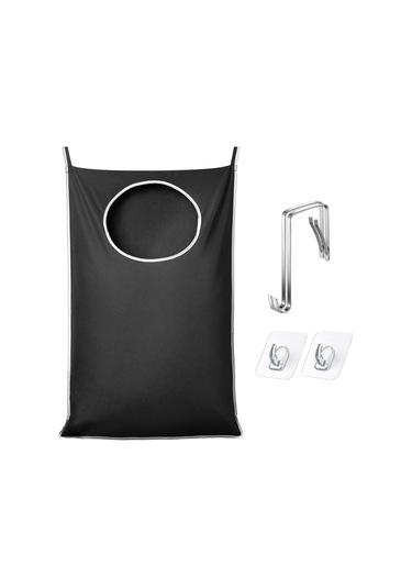 Yifomall Duvar Monteli Mavi Çamaşır Sepeti - Ev Dekoru İçin Asılı Depolama Çantası, Kapı/perde Arka Organizatörü Diğer