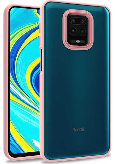 Xiaomi Redmi Note 9 Pro Kilif Flora Buton,Kenar Çevresi Renkli 546856908