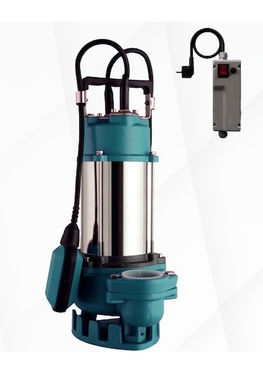 Kaysu Döküm Gövdeli Kirli Su Dalgıç Pompa 1,5 Hp 17 Mt.