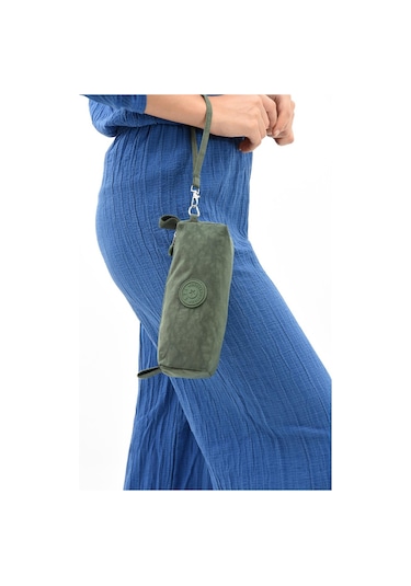 Tek Bölmeli Kalemlik Yıkanabilir ve Su Geçirmez Yeşil Model: 571-15h - Yeşil