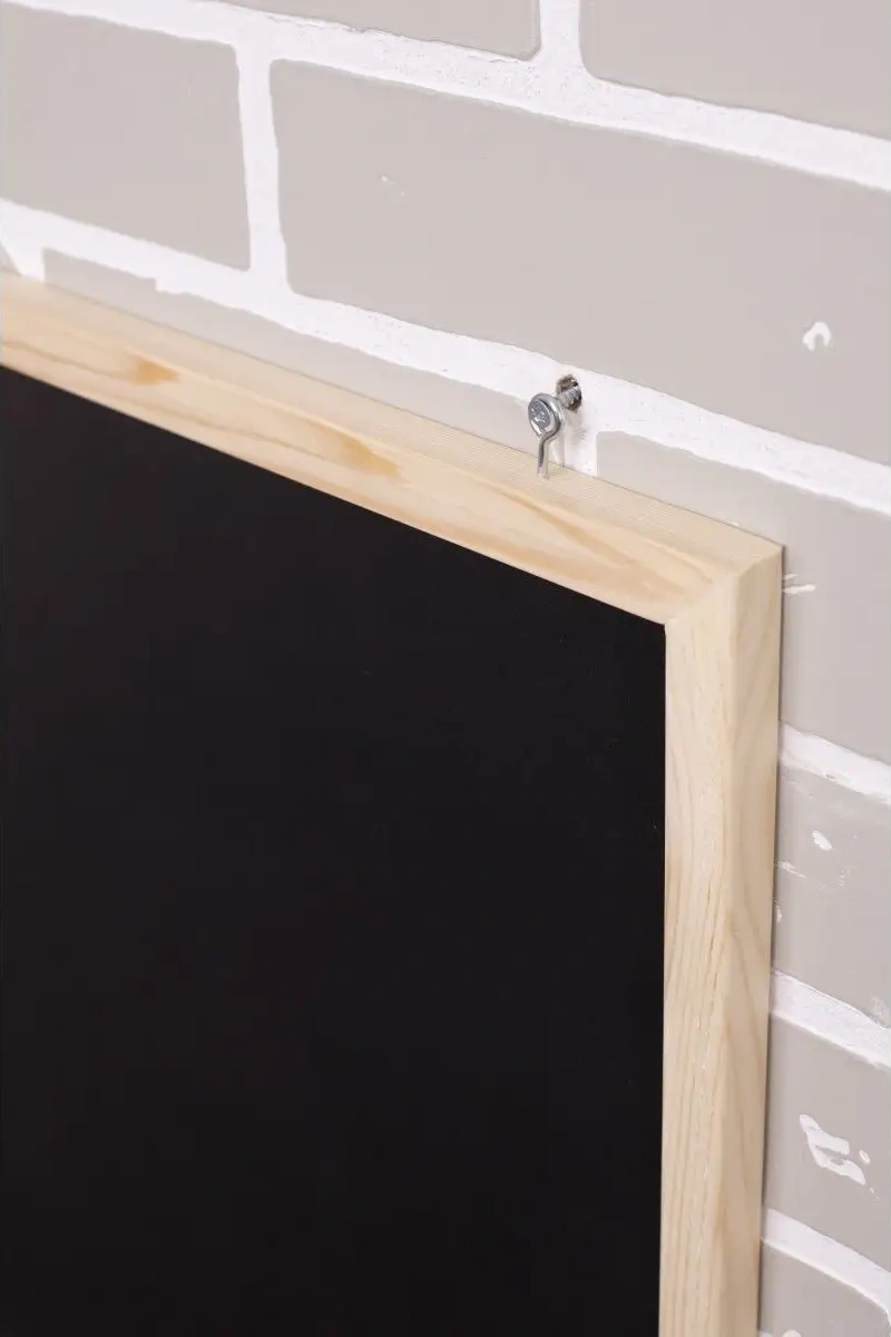 Infıld Ahşap Çerçeveli Tebeşirli Tahta 30x45 Cm 32022868 Diğer