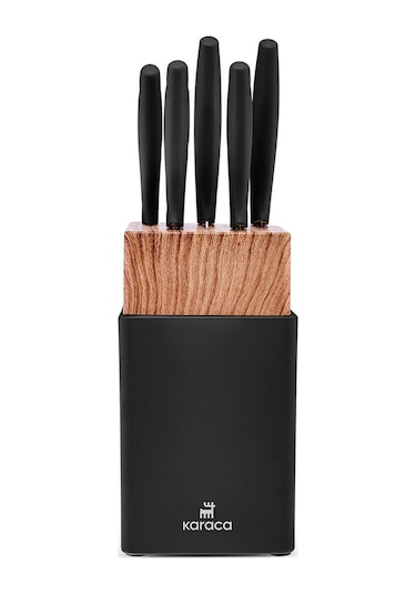 Karaca  Mastercut 6 Parça Bıçak Seti Siyah