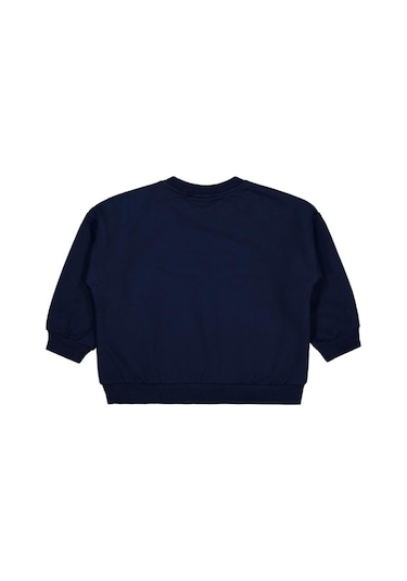 Civil Baby Crew Baskılı 6-18 Ay Sweatshirt Koyu Lacivert