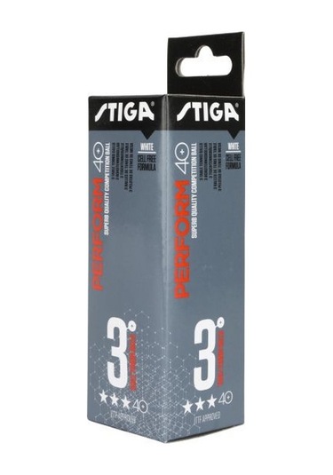 Stiga Perform Masa Tenisi Maç Topu Beyaz Renk