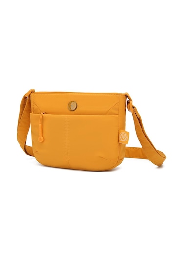 Smart Bags Mikro Poly Kumaş Postacı Kadın Çantası 3340 Hardal