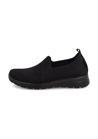 Sneaker Günlük Kadın 27 D38 K8 Fly Flot Cloth Shoe Black Siyah