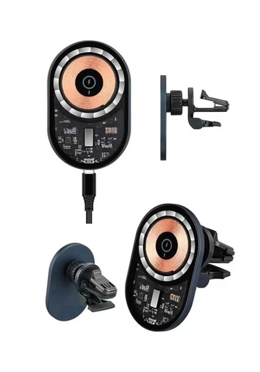 Raycon 15w Manyetik Araç Içi Kablosuz Şarj Standı Ve Telefon Tutu