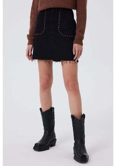 Lee Cooper Rıta Kadın Jean Etek Rosada Vbl-16957 - Rosada Vbl Çok Renkli