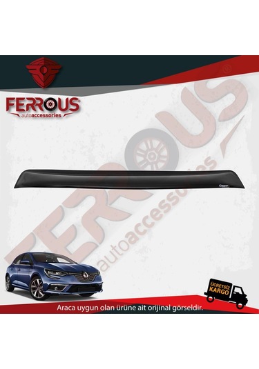 Renault Megane 4 Arka Cam Üstü Spoyler 2016 Ve Üstü