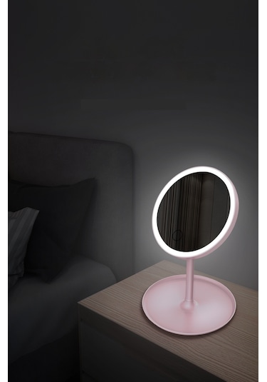 Yystore Led Kozmetik Ayna Taşınabilir Küçük Makyaj Aynası Sase-058921