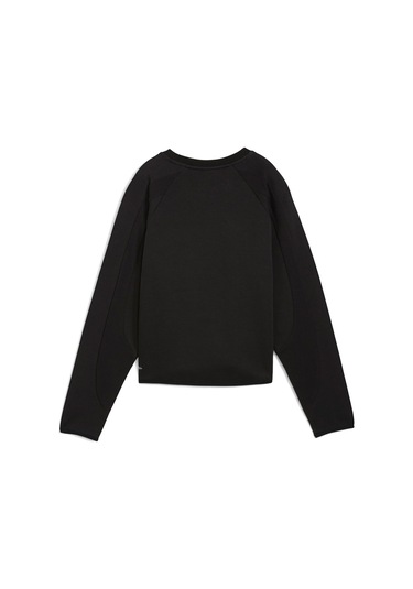 Puma Evostrıpe Relaxed Short C Siyah Kadın Sweatshirt 000000000102266247 Siyah