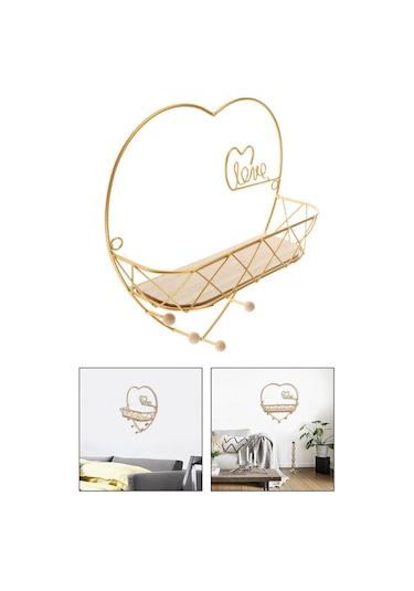 Suntek Demir Yüzer Raflar Mutfak Banyo Duvara Monte Raflar