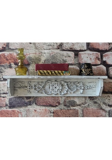 Neiwel Vintage Duen Eskitme Beyaz Raf