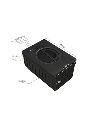 ICECO MCD95K 10.8Volt 17.4Ah. Li-ion Yedek Buzdolabı Aküsü