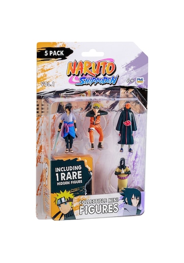 Naruto 5'li Koleksiyon Figür Seti Model 2