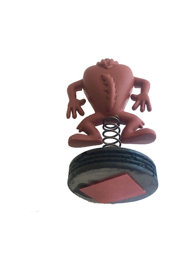 Zıp Zıp Oyuncak Tazmanya Canavarı Yaylı Her Yöne Sallanan